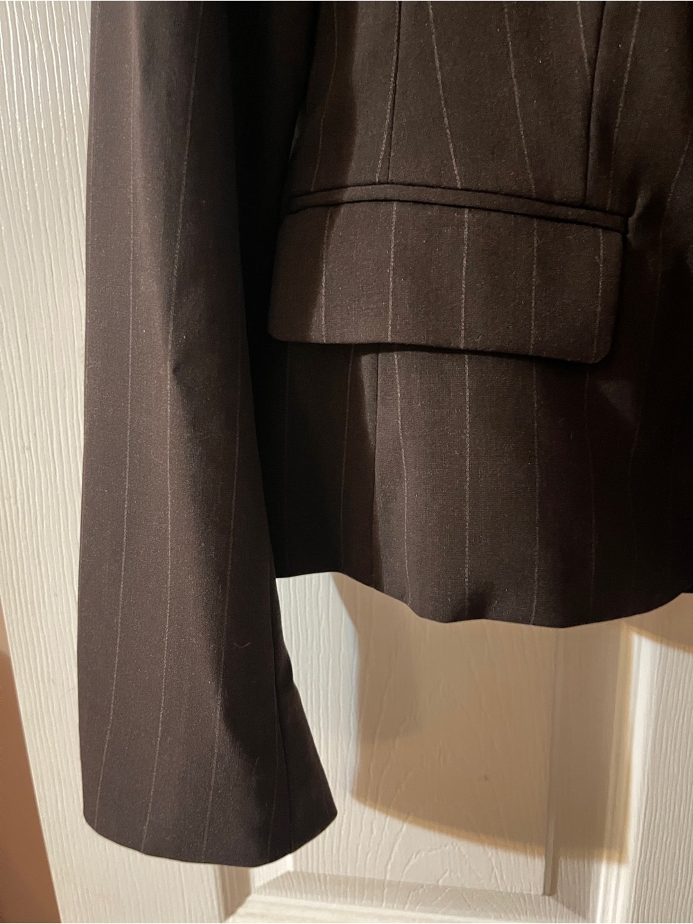 Banana Republic Brown Blazer with Gold Logo Label - Picture 4 of 7